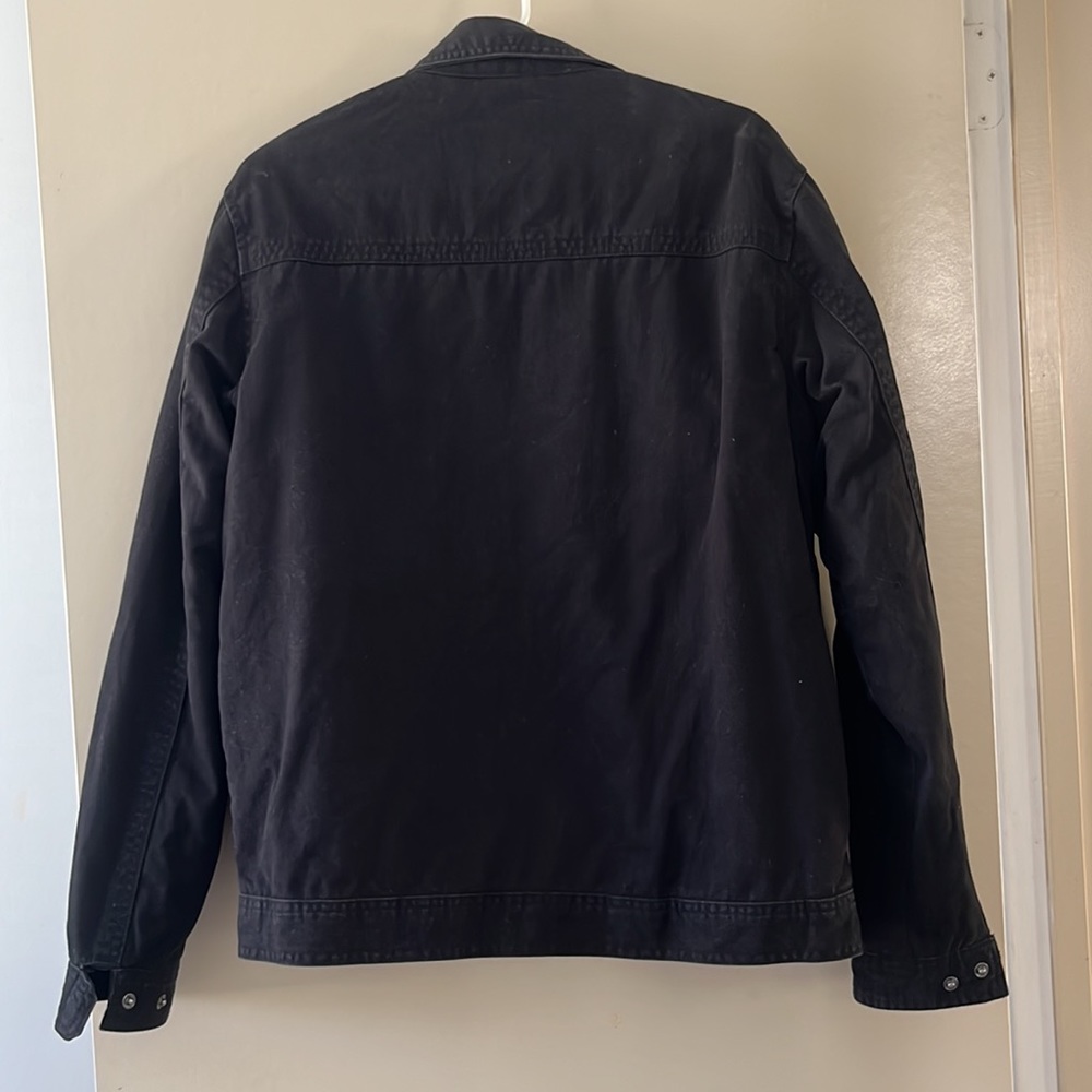 Quicksilver Sherpa Lined Zip Up Utility Jacket - image 7